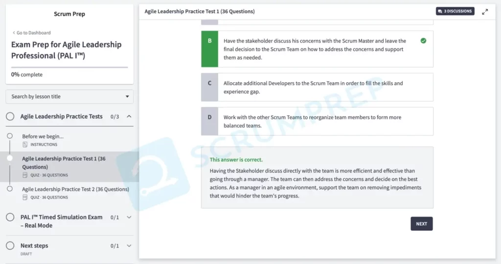 PAL I Quiz Question 1 Explanation