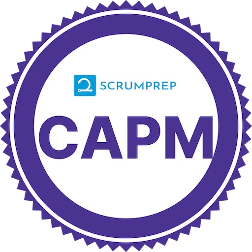 PMI CAPM Badge - ScrumPrep