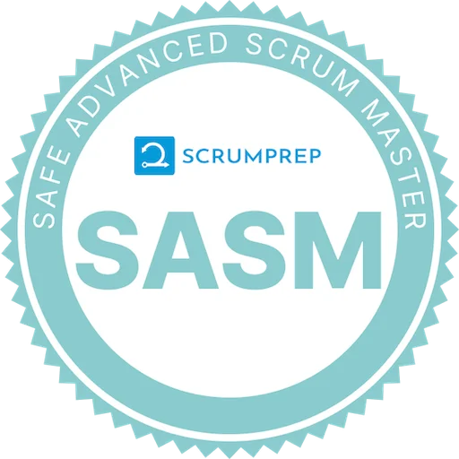 SASM Badge - ScrumPrep
