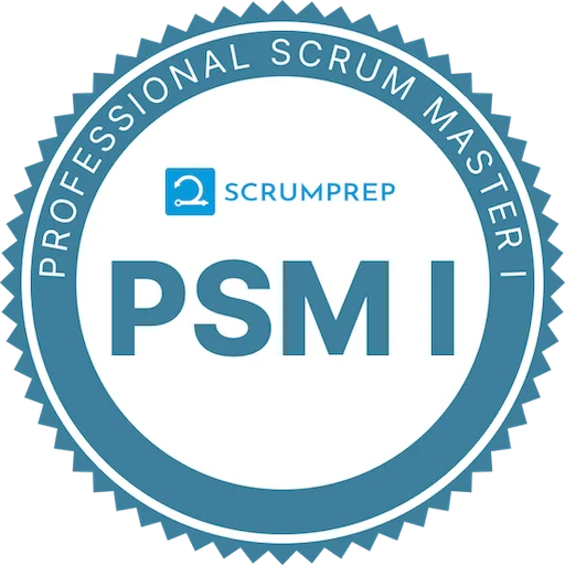 PSM I Badge - ScrumPrep