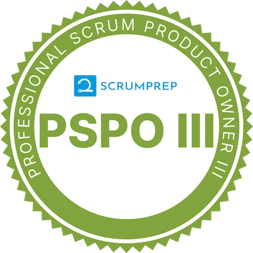 PSPO III Badge - ScrumPrep