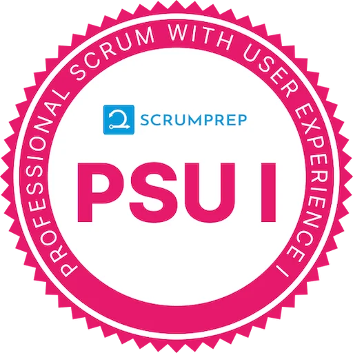 PSU I Badge - ScrumPrep