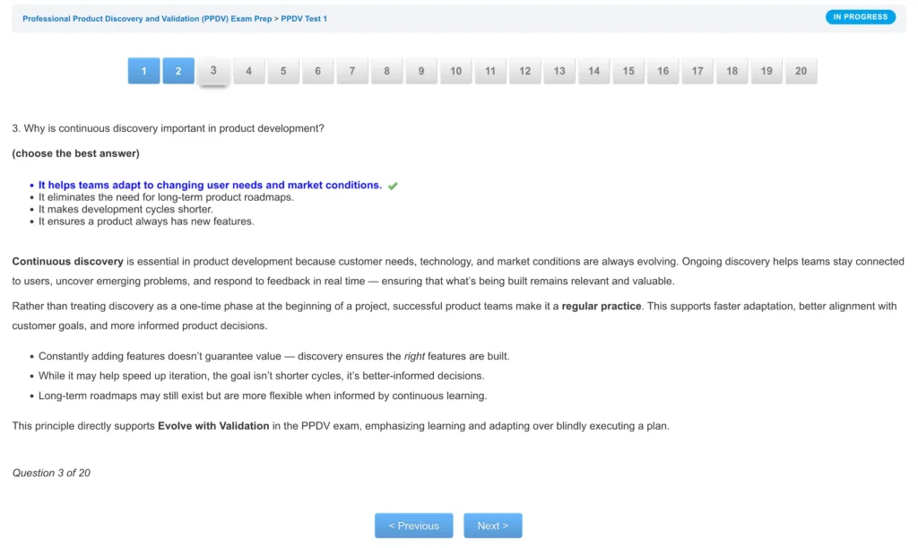 PPDV Question 3 and Answer