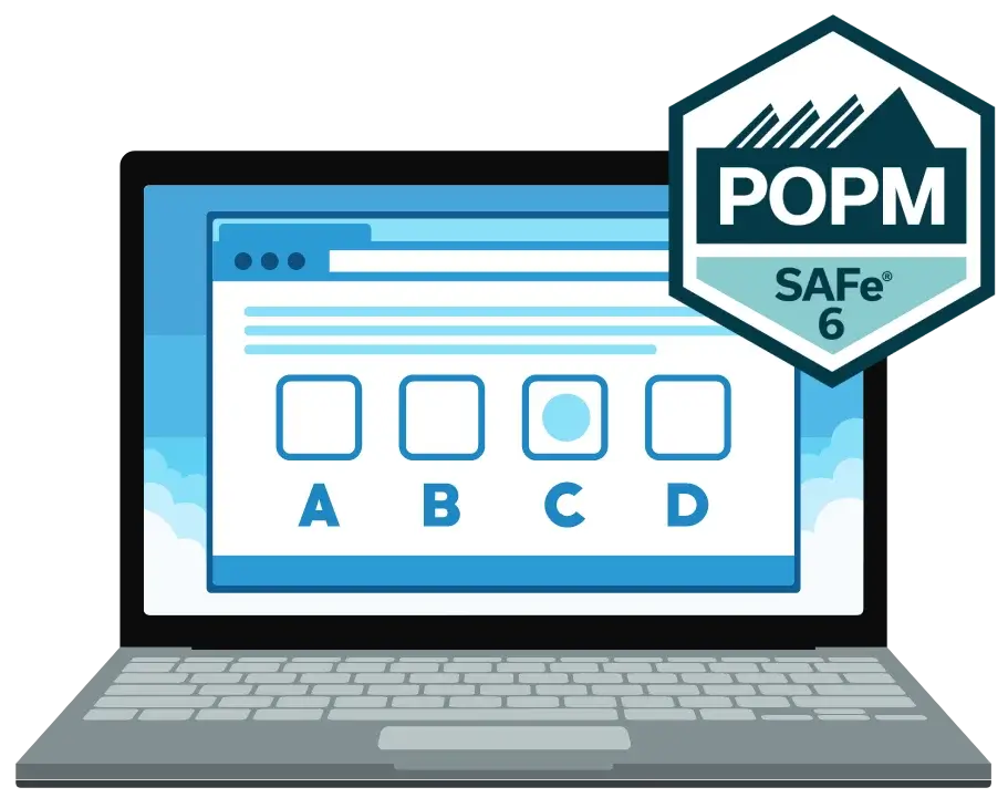 POPM Free Quiz Transparent Background - ScrumPrep