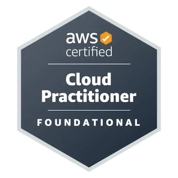 AWS Certified Cloud Practitioner (CLF-C02) Badge